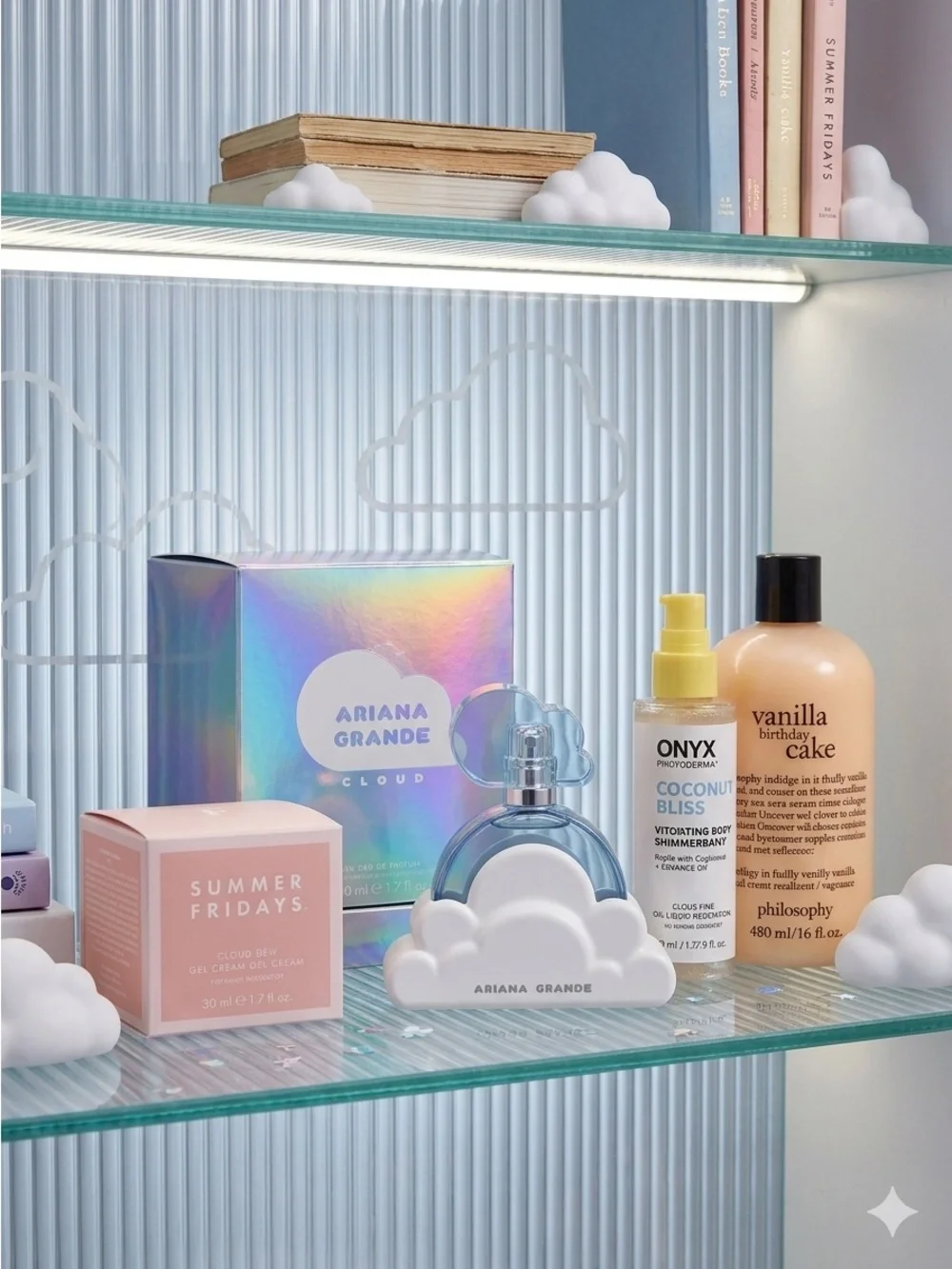 Ariana Grande Cloud + Summer Fridays Cloud Dew Gel Cream + Philosophy 4pc Bundle - Picture 6 of 9